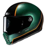 HJC V10 Hodu Helmet Green/Black/Orange