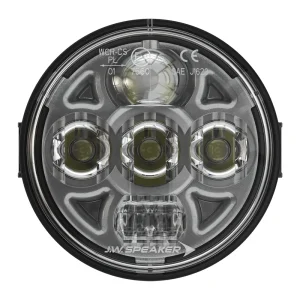 JW Speaker LED ATV/UTV Headlight Model 8415 Evolution Black Housing, Motoee.com