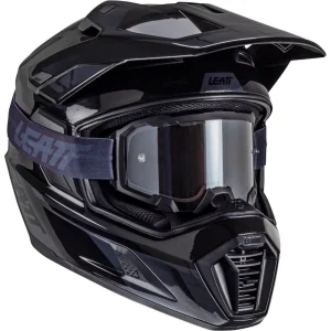 Leatt ADV 8.5 Helmet with Goggles Black, Motoee.com