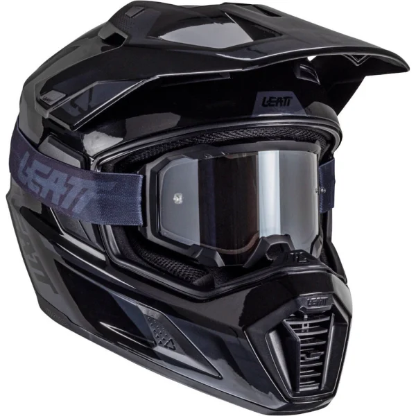 Leatt ADV 8.5 Helmet with Goggles Black