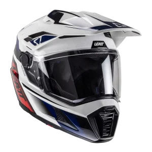 Leatt ADV 8.5 Helmet with Goggles Black/White/Blue/Red