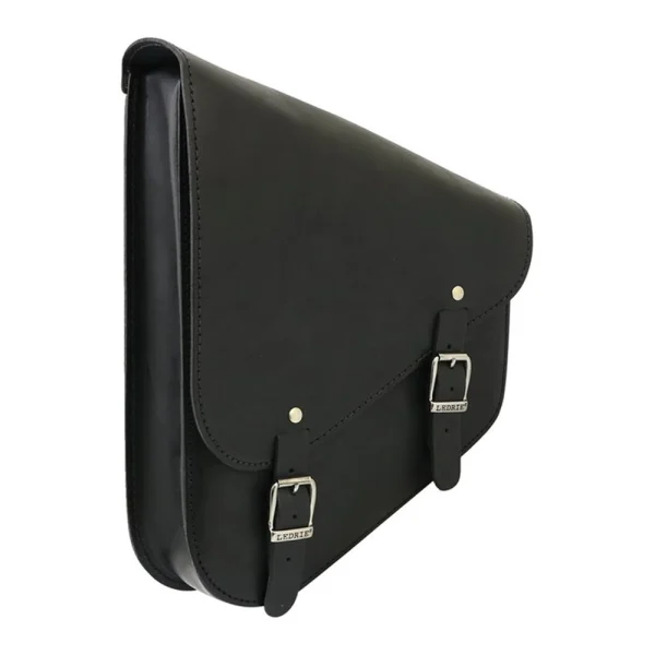 Ledrie сумка на маятник левая кожаная 9 л чёрная