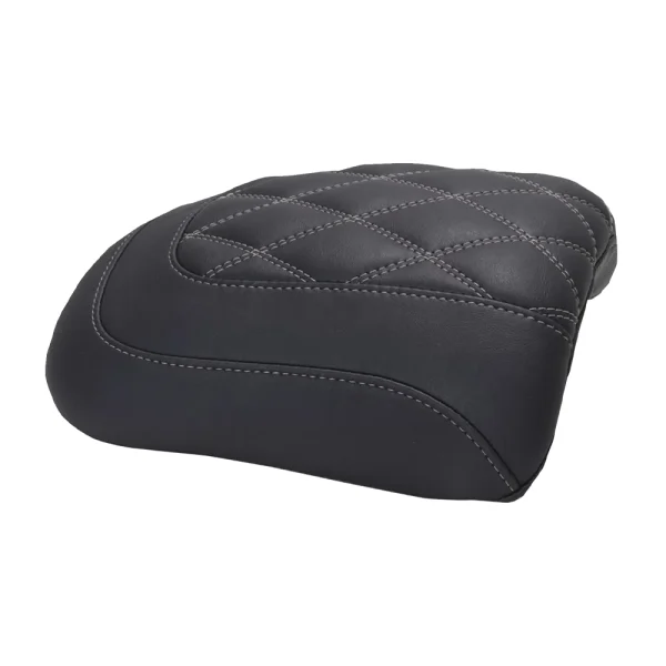 Mustang Padded Passenger Seat Cowl Black/Grey matkustajan istuinpadi