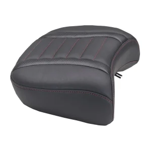 Mustang Wide Deluxe Touring reisijaiste must/punane