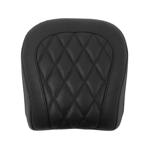 Mustang Wide Tripper Passenger Seat Black, Motoee.com