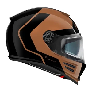 Premier Helmets Commander GP Full Face Helmet Black/Brown Matte