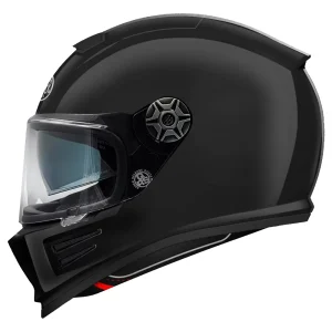 Premier Helmets Commander U9 Full Face Helmet Black Matte, Motoee.com