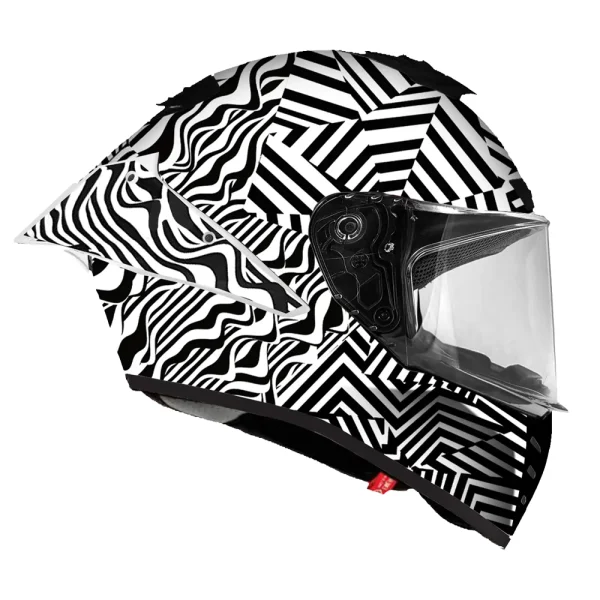 Premier Monza Evo PT 8 BM kinnine kiiver valge matt