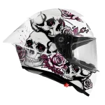 Premier Monza Evo RO kinnine kiiver valge läikiv