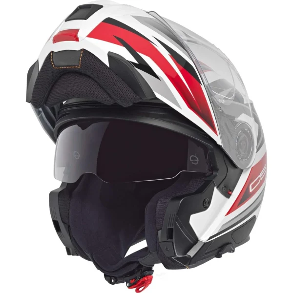 Schuberth C5 Zenith Helmet Red/White