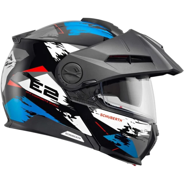 Schuberth E2 Trail Helmet Blue/Black