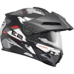Schuberth E2 Trail kypärä harmaa/valkoinen