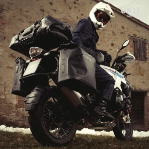 Unit Garage Khali Duffle Bag 44L TPU Waterproof Black, Motoee.com