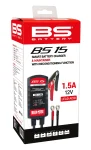 BS Battery BS15 Smart Charger and Maintainer with Reconditioning Function 12V Lead Acid