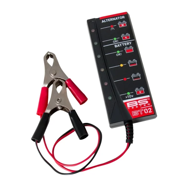 BS Battery BT02 Battery and Alternator Tester 12V Lead Acid