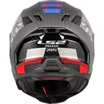 LS2 FF807 Dragon Trax Carbon Helmet Blue/Red