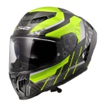 LS2 FF807 Dragon Trax Carbon Helmet Neon Yellow