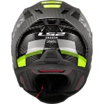 LS2 FF807 Dragon Trax Carbon Helmet Neon Yellow