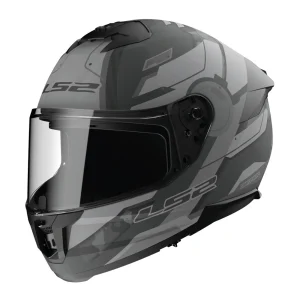 LS2 FF808 Stream II Shadow Helmet, Motoee.com