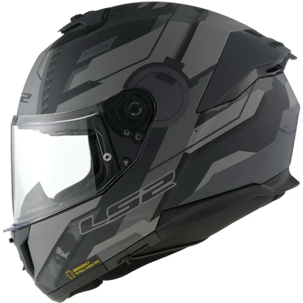 LS2 FF808 Stream II Shadow Helmet
