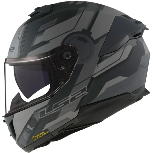 LS2 FF808 Stream II Shadow Helmet