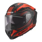LS2 FF817 Challenger II Dravix Helmet Black/Red