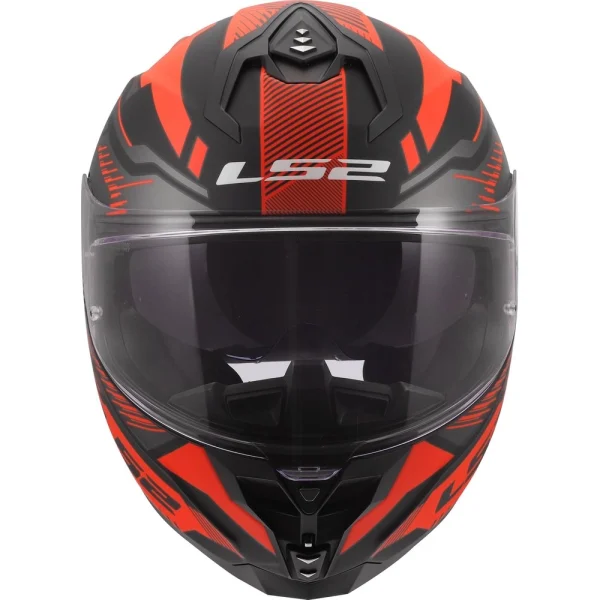 LS2 FF817 Challenger II Dravix Helmet Black/Red