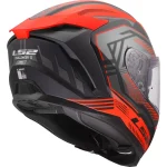 LS2 FF817 Challenger II Dravix Helmet Black/Red