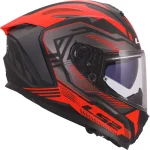 LS2 FF817 Challenger II Dravix Helmet Black/Red