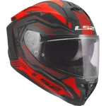 LS2 FF817 Challenger II Dravix Helmet Black/Red
