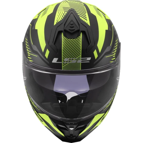 LS2 FF817 Challenger II Dravix Helmet Black/Yellow