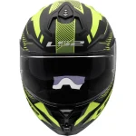 LS2 FF817 Challenger II Dravix Helmet Black/Yellow