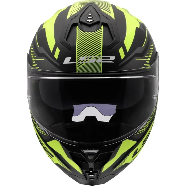 LS2 FF817 Challenger II Dravix Helmet Black/Yellow