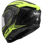 LS2 FF817 Challenger II Dravix Helmet Black/Yellow