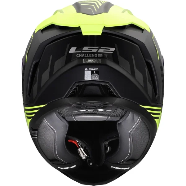 LS2 FF817 Challenger II Dravix Helmet Black/Yellow