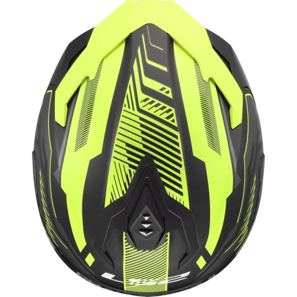 LS2 FF817 Challenger II Dravix Helmet Black/Yellow