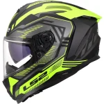 LS2 FF817 Challenger II Dravix Helmet Black/Yellow