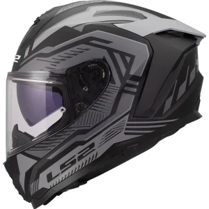 LS2 FF817 Challenger II Dravix Helmet Grey, Motoee.com
