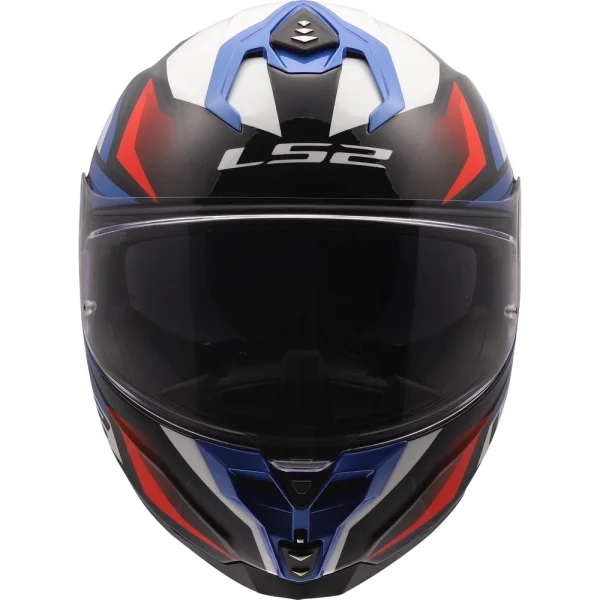 LS2 FF817 Challenger II Viper Helmet White/Blue/Red