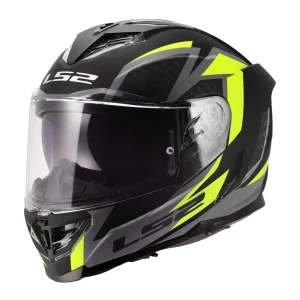 LS2 FF818 Storm III Dynamo Helmet Black/Yellow
