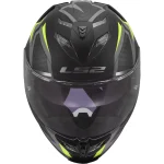 LS2 FF818 Storm III Dynamo Helmet Black/Yellow