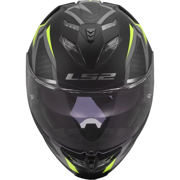 LS2 FF818 Storm III Dynamo Helmet Black/Yellow