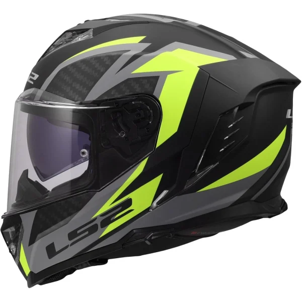 LS2 FF818 Storm III Dynamo Helmet Black/Yellow