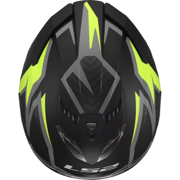 LS2 FF818 Storm III Dynamo Helmet Black/Yellow