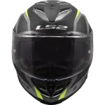 LS2 FF818 Storm III Dynamo Helmet Black/Yellow