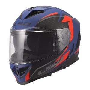 LS2 FF818 Storm III Dynamo Helmet Blue/Red