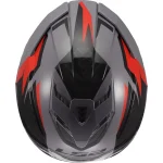 LS2 FF818 Storm III Dynamo Helmet Grey/Red
