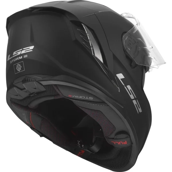 LS2 FF818 Storm III Helmet Matte Black