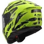 LS2 FF818 Storm III Kaos Helmet Yellow/Black