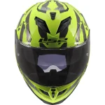 LS2 FF818 Storm III Kaos Helmet Yellow/Black